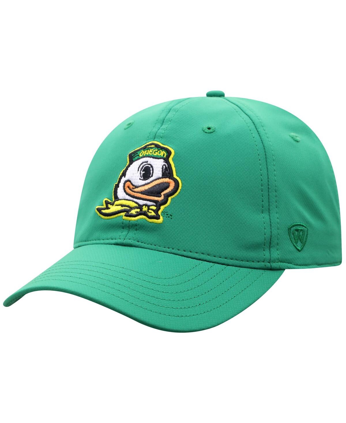 Top Of The World Men's Green Oregon Ducks Trainer Adjustable Hat In Green