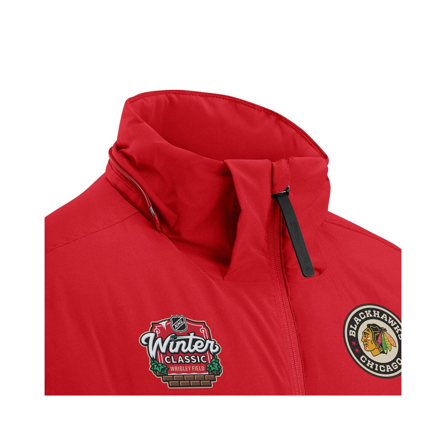 Men's Red Chicago Blackhawks 2025 NHL Winter Classic Full-Zip Insulated Jacket