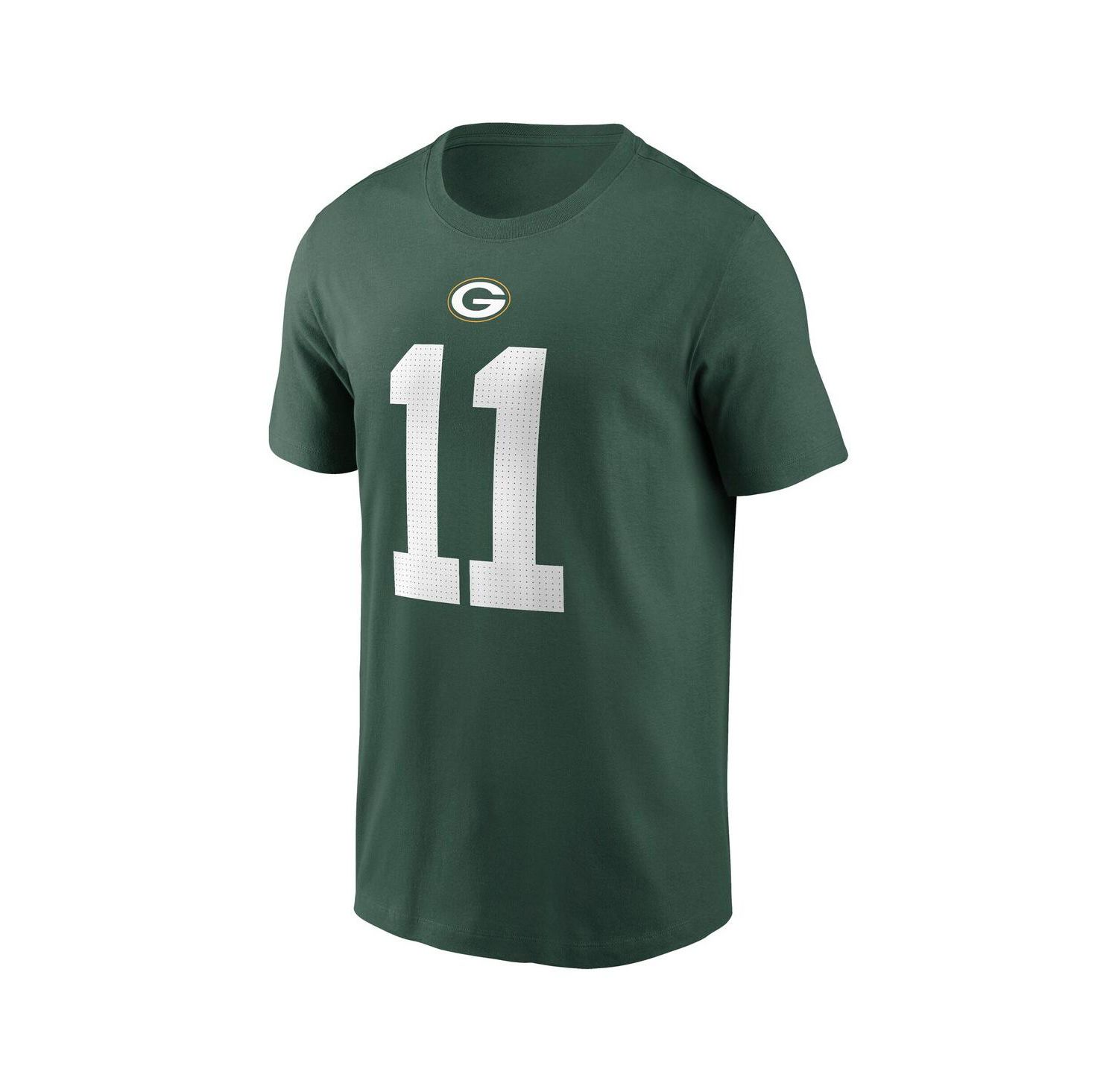 Men's Jayden Reed Green Green Bay Packers Name & Number T-Shirt