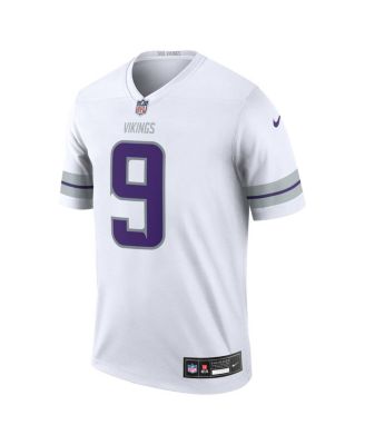 Men's J.J. McCarthy White Minnesota Vikings Alternate Legend Player Performance Top