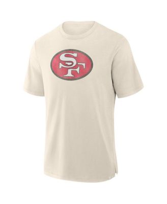 Men's Cream San Francisco 49ers Slub T-Shirt