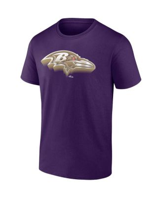 Men's Purple Baltimore Ravens Chrome Dimension T-Shirt