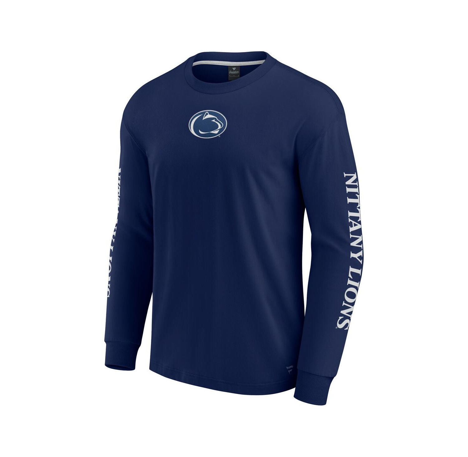 Men's Navy Penn State Nittany Lions Strive Long Sleeve T-Shirt