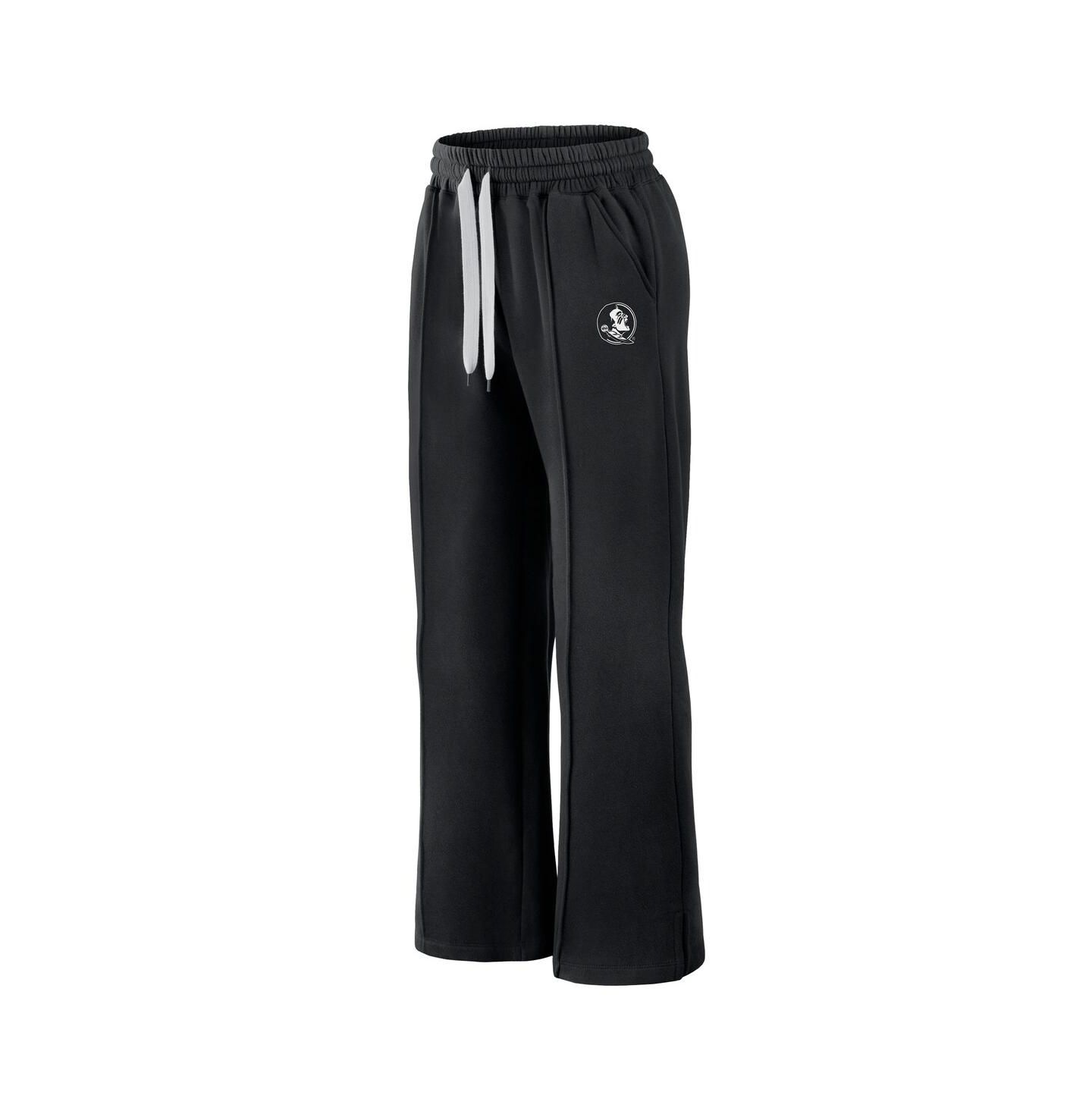 Женские брюки Fanatics Black Florida State Seminoles Prime Supersoft Fleece Flaired Sweatpants — фото 2