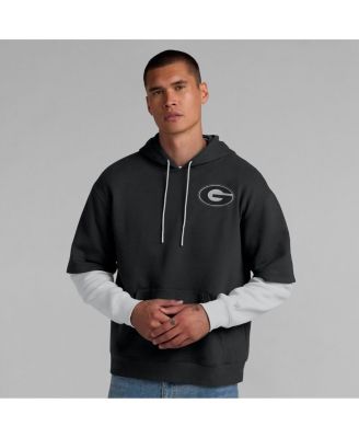 Men's Black Georgia Bulldogs Sleek Pullover Hoodie
