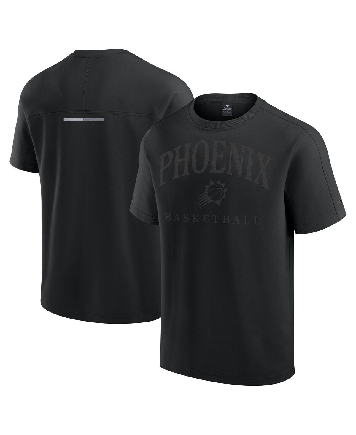 Fanatics Men's Black Phoenix Suns Flex Tri-blend T-shirt In Black