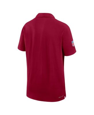 Men's Burgundy Washington Commanders 2024/25 Sideline Performance Polo