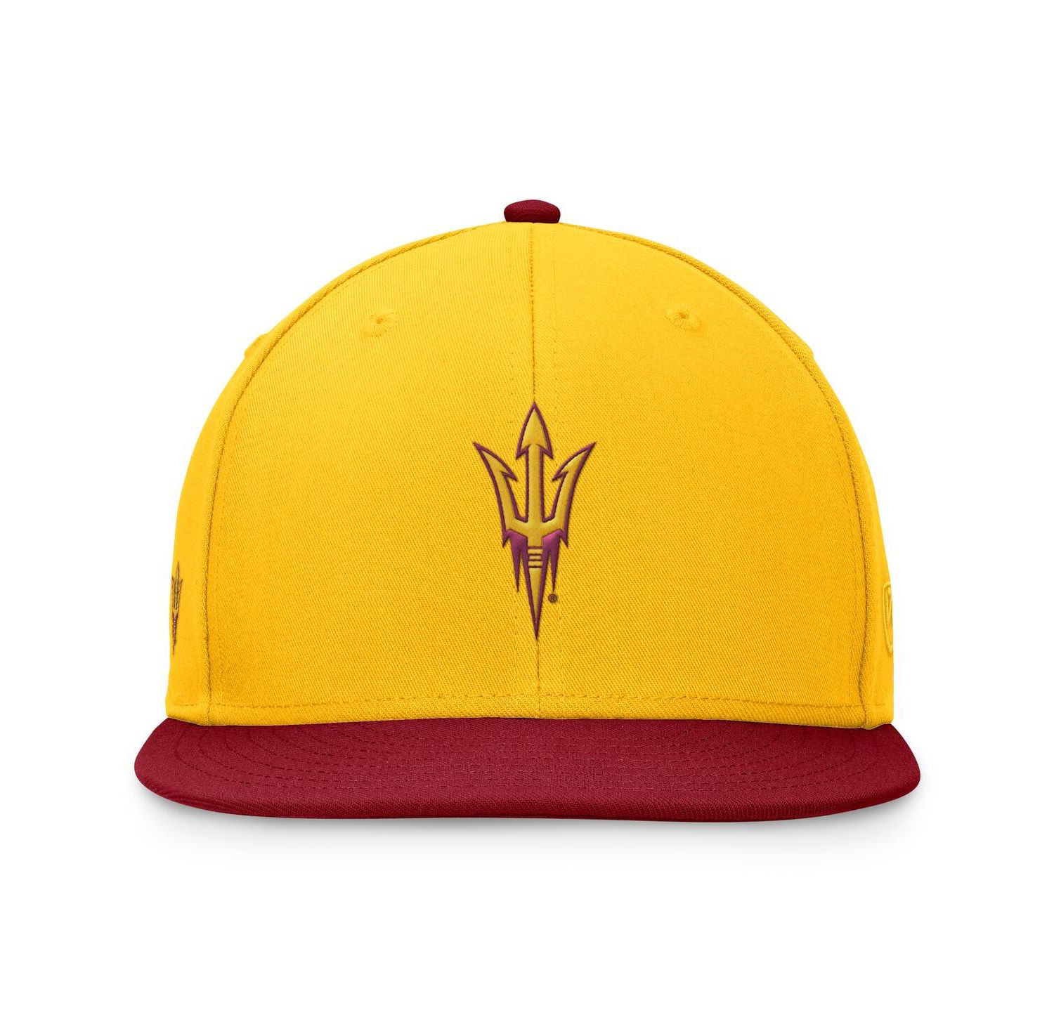 Men's Gold/Maroon Arizona State Sun Devils Rally Two-Tone Fitted Hat