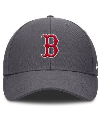 Men's Gray Boston Red Sox Club Performance Adjustable Hat