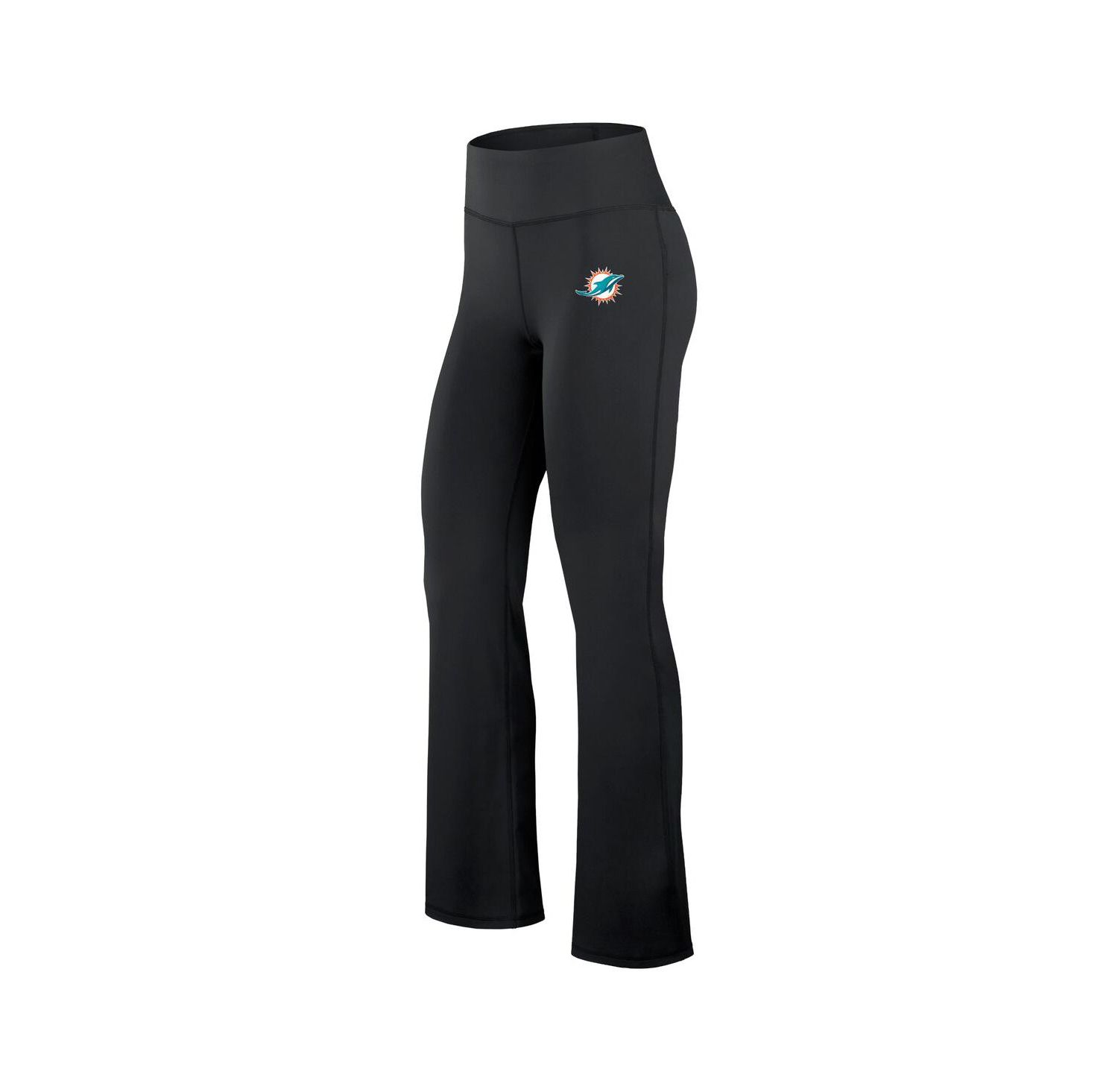 Women's Black Miami Dolphins Maxed Out Flare Leggings