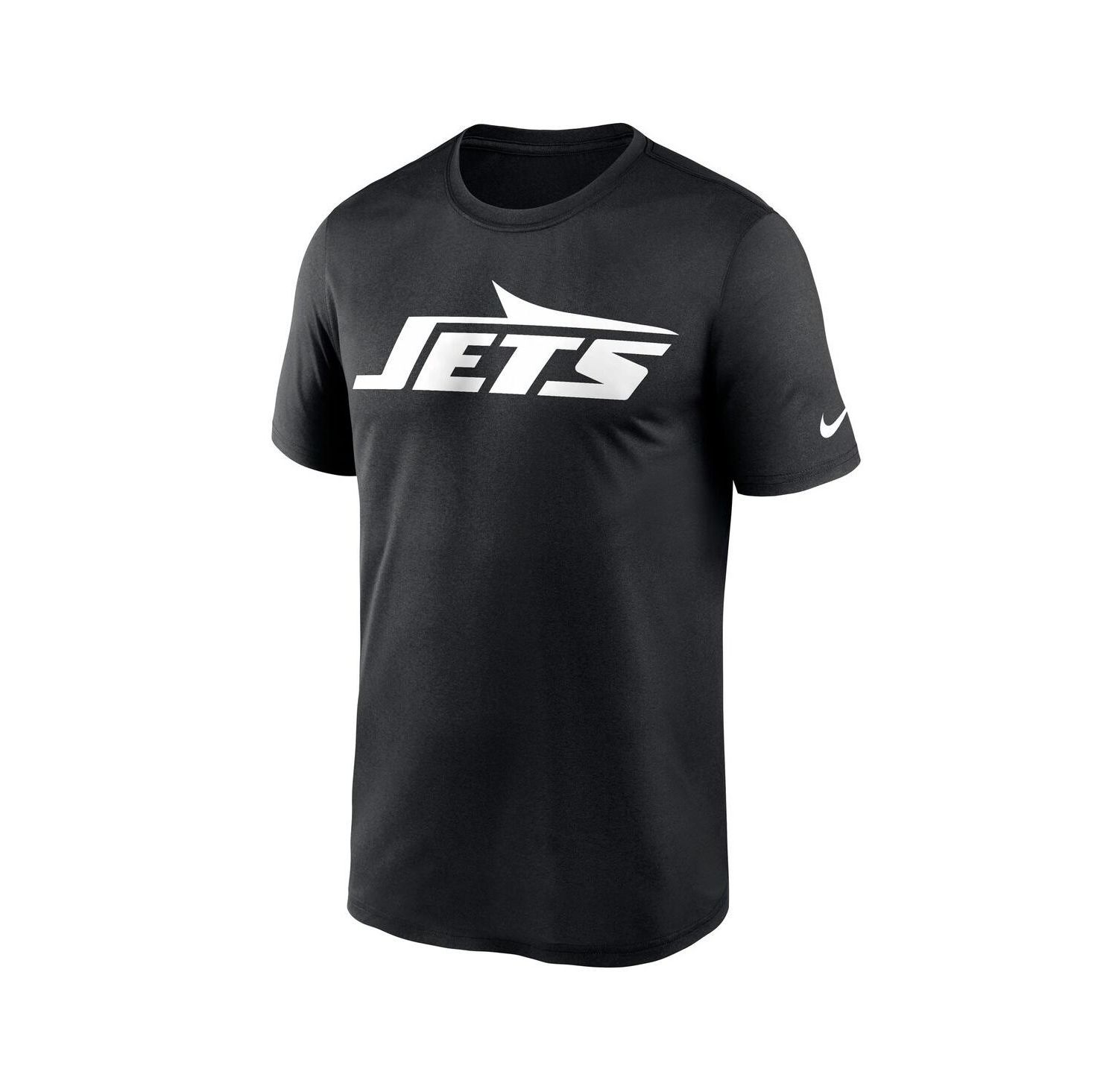 Men's Black New York Jets Legend Logo Performance T-Shirt