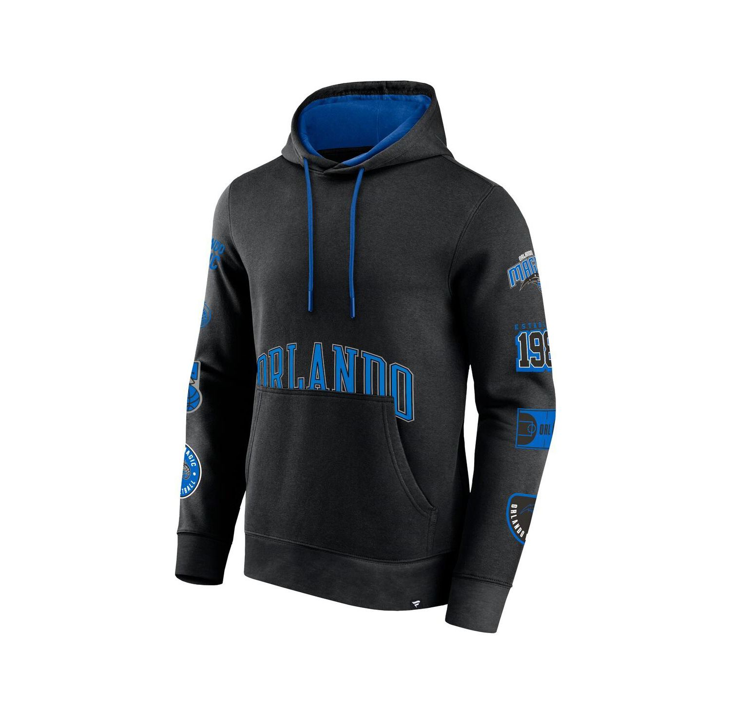 Men's Black Orlando Magic Home Court Pullover Hoodie
