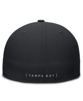 Men's Black Tampa Bay Rays Primetime True Performance Fitted Hat