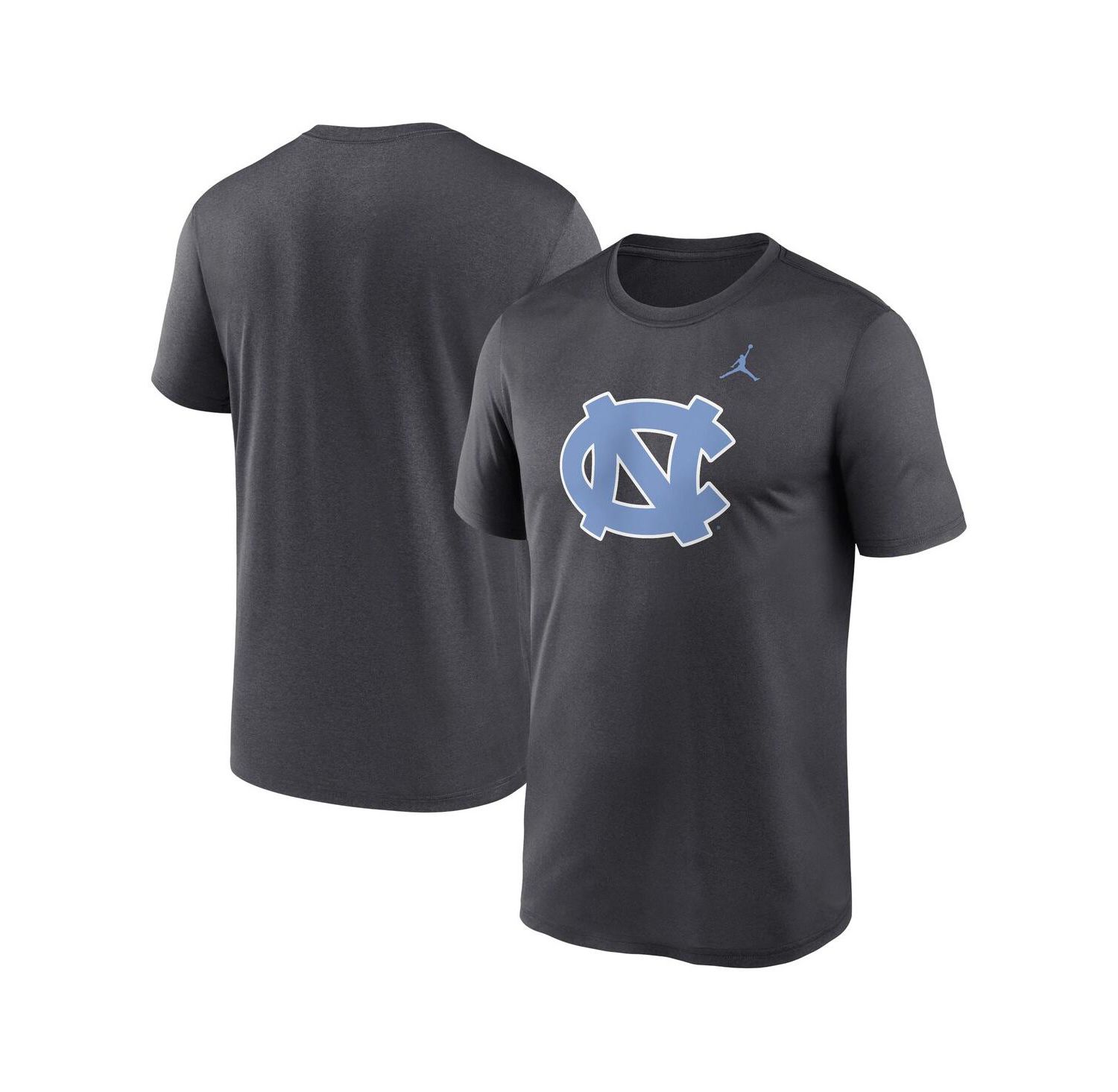 Men's Anthracite North Carolina Tar Heels Primetime Legend Logo T-Shirt