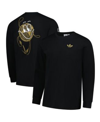 adidas - Men's Black Juventus Culturewear Long Sleeve T-Shirt