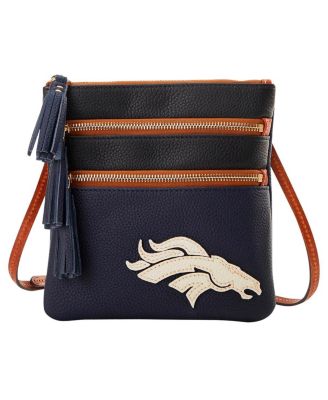 Dooney & Bourke - Denver Broncos Infield Triple Zip Crossbody Purse