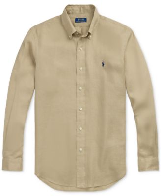 Men's Classic-Fit Linen Shirt