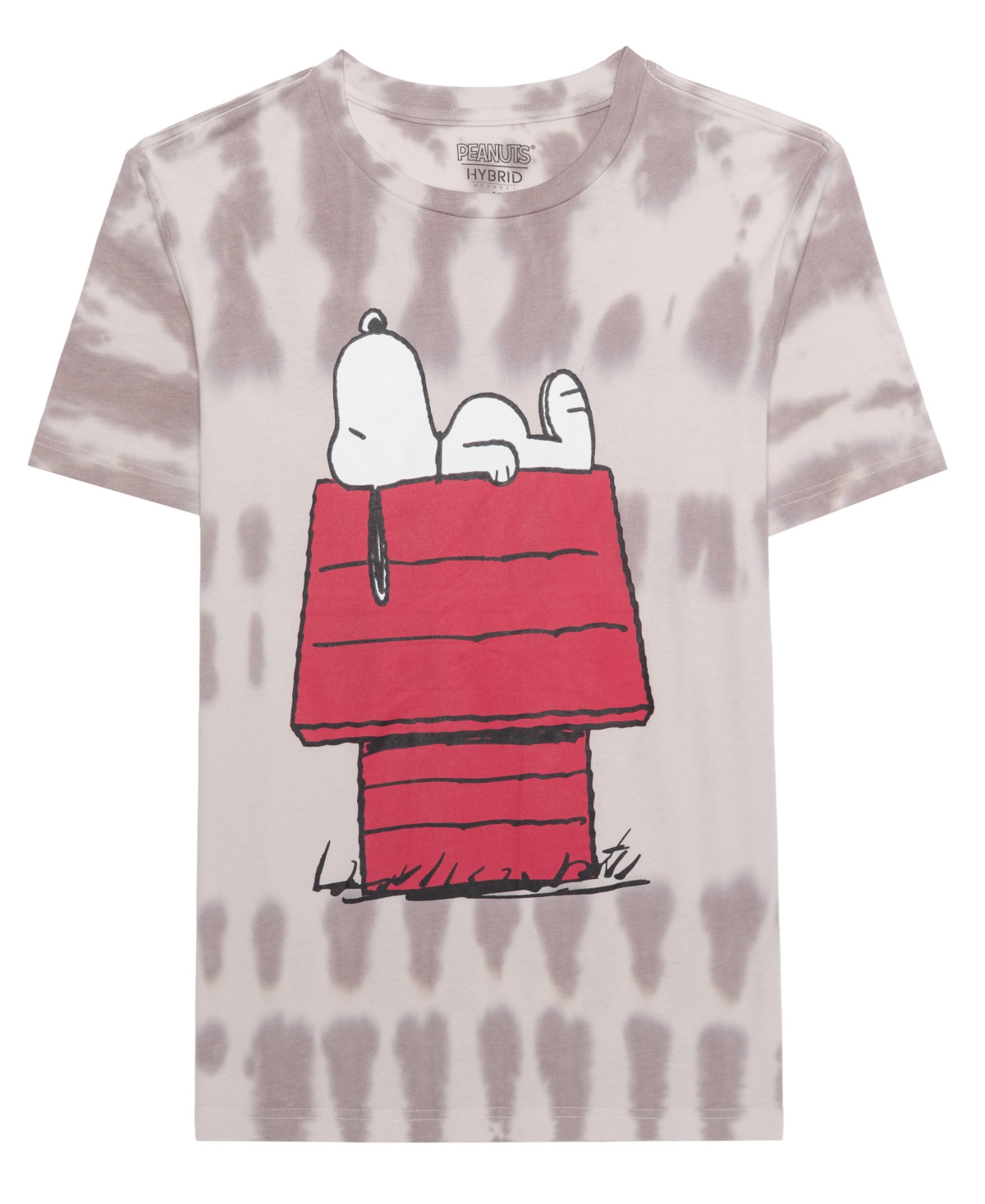 Men's Peanuts Short Sleeve T-Shirt - Gray wash