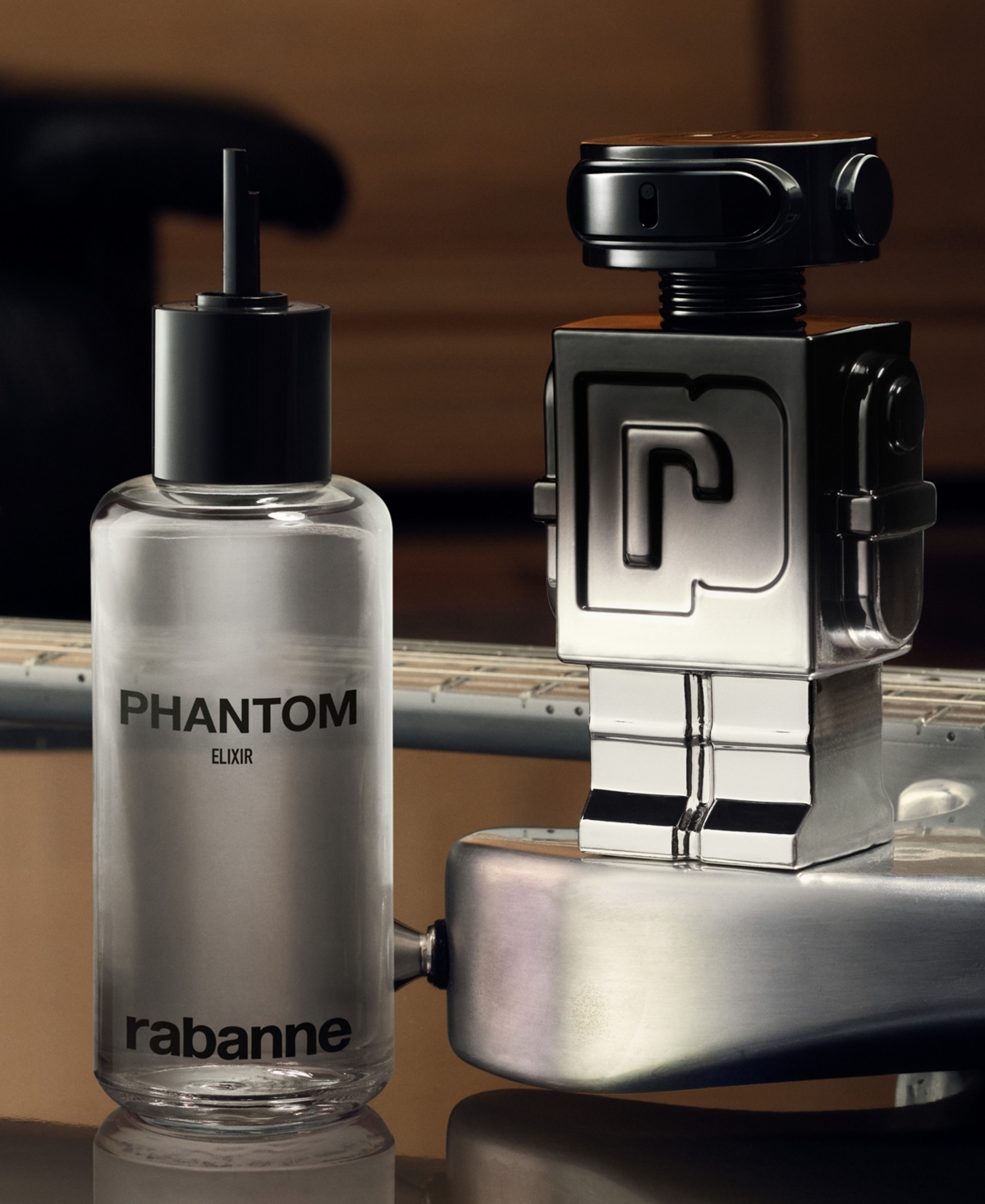 Rabanne Men's Phantom Elixir Parfum Intense Refill, 6.8 Oz. In No Color