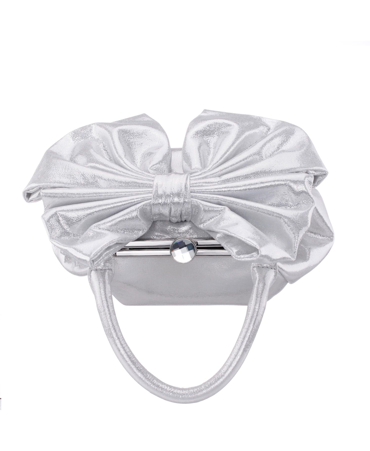 Small Bow Frame Crossbody Bag