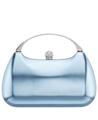 Minaudiere with Metal Handle Clutch