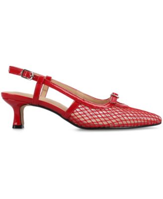 Women's Padma Kitten Heel Slingback Pumps