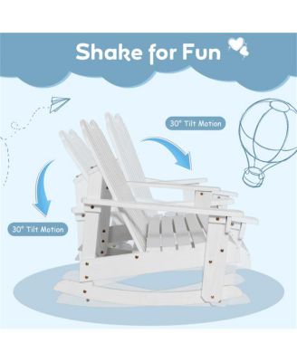 Outdoor Rocking Chair for Children Comfortable and Durable Rocker for Kids' Outdoor Playtime