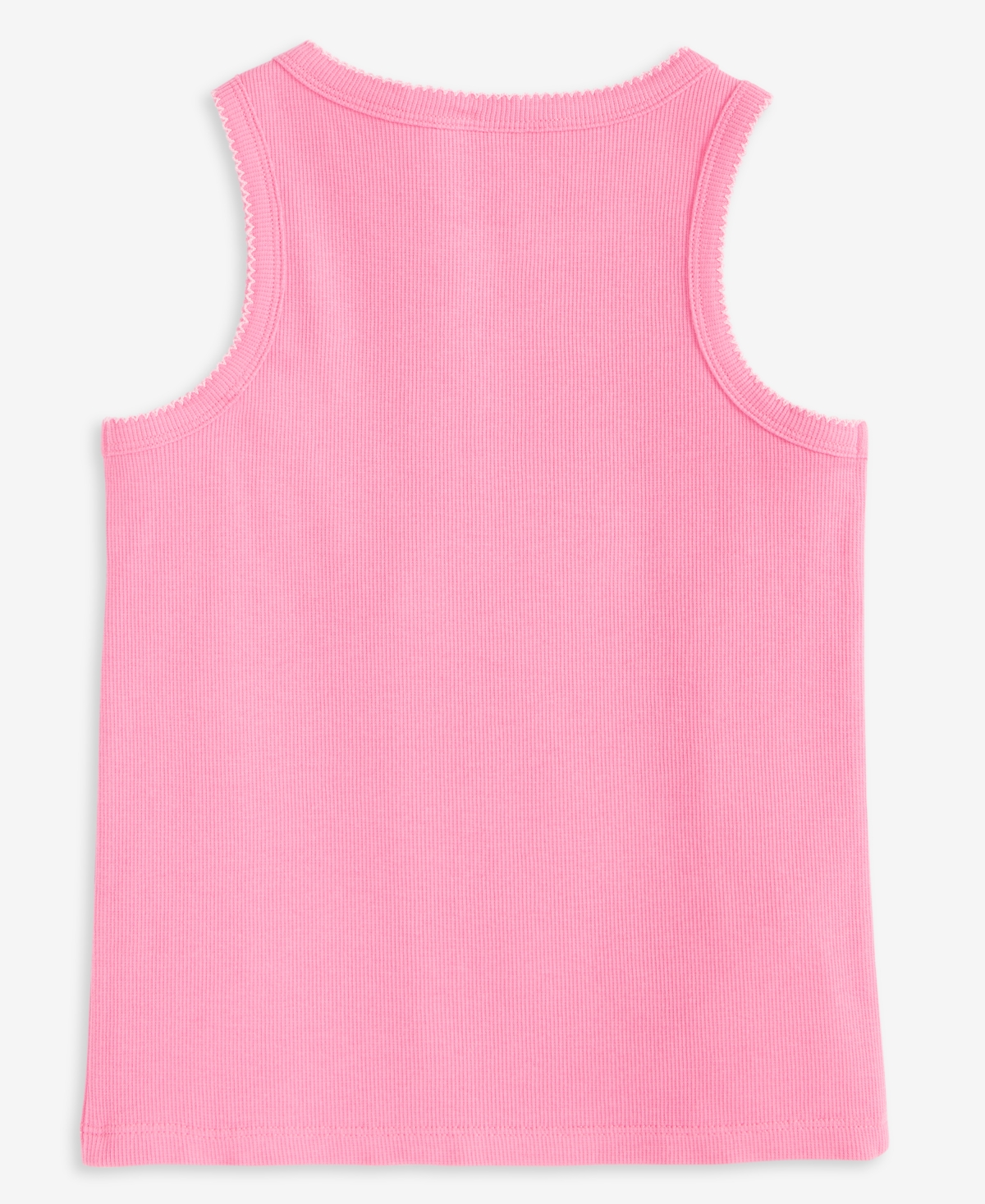 Epic Threads Girls Solid Picot Edge Tank Top, Exclusively At Macy's