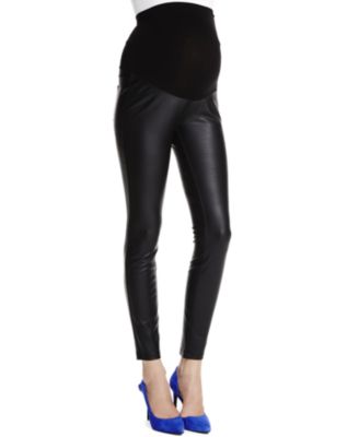 Jessica Simpson - Maternity Faux-Leather Leggings