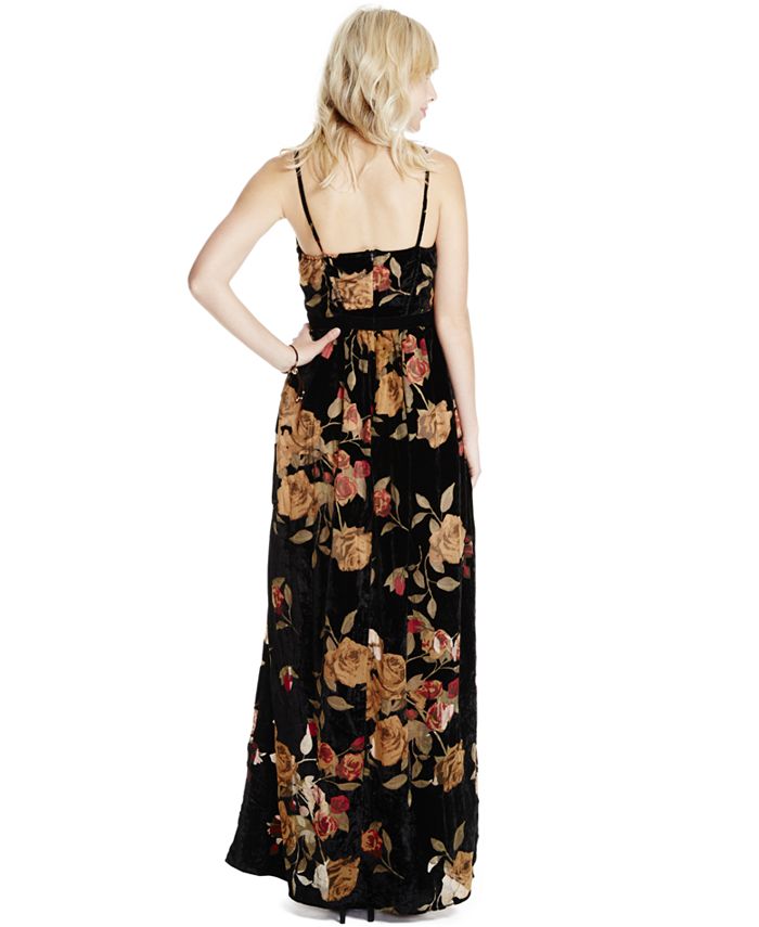 Jessica Simpson Maternity FloralPrint Maxi Dress Macy's