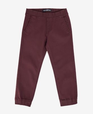 Little Boys Elastic Waist Jogger Commuter Pants
