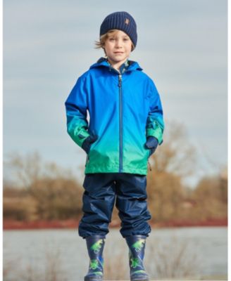Toddler Boys 3-In-1 Mid-Season Outerwear Set Royal Blue And Green Gradient - Toddler|Child