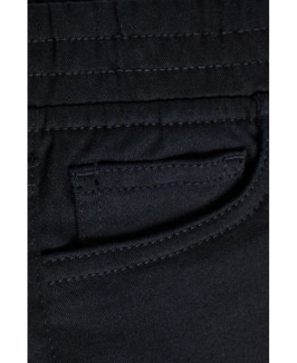 Little Boys Elastic Waist Five Pocket Commuter Pants