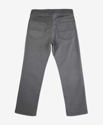Little Boys Elastic Waist Five Pocket Commuter Pants