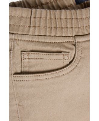 Little Boys Elastic Waist Five Pocket Commuter Pants