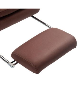 Massage Office Chair with Lumbar Support and Reclining Function