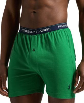 Men's 3-Pk. Cotton Classic Knit Boxers