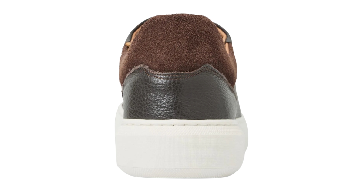 Bruno Magli Men's Salvatore Leather Casual Sneaker In Brown Tumbled