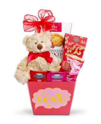 Alder Creek Gift Baskets Hugs and Kisses Gift Tote, 7 Items - Macy's