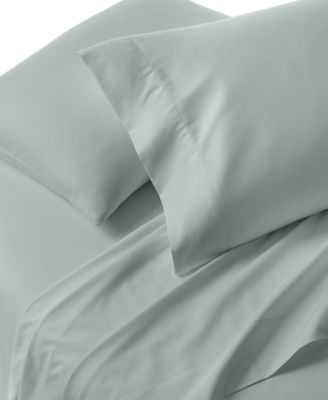 Organic 300-Thread Count Organic Cotton 3-Pc. Sheet Set, Twin, Exclusively at Macy’s