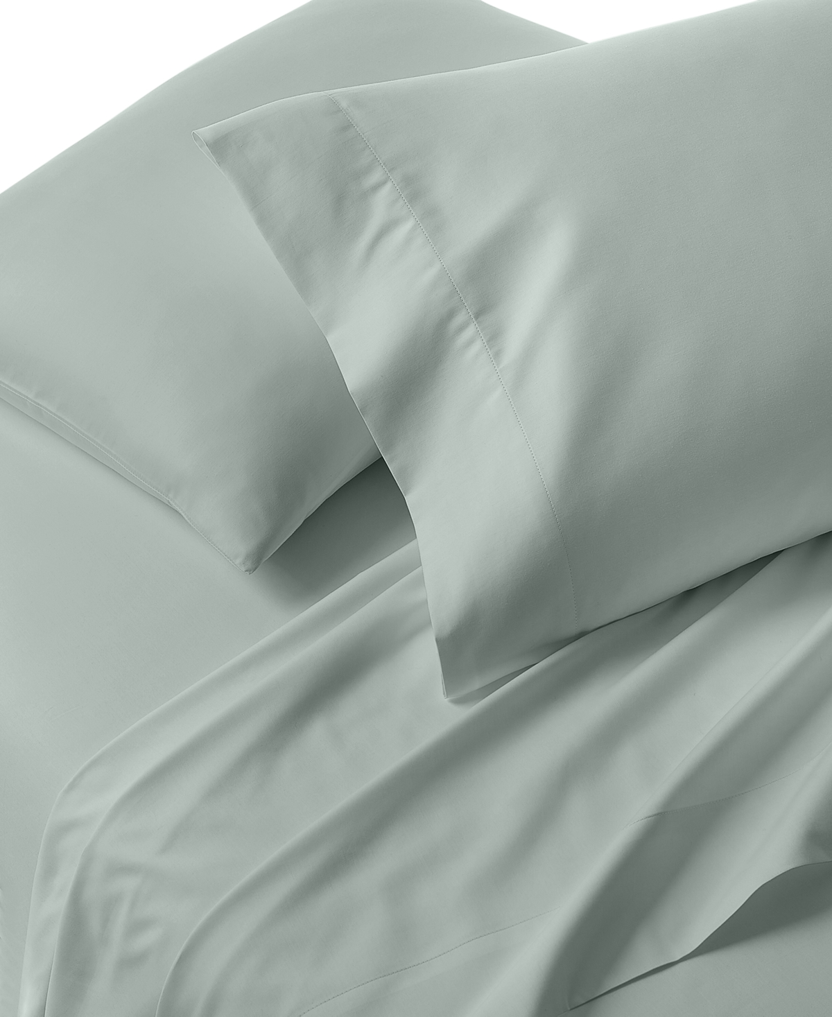 Oake 300-thread Count Organic Cotton 4-pc. Sheet Set, Queen, Exclusively At Macy's In Aqua Chill