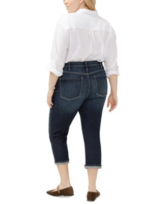 Plus Size Avery Cuffed Denim Jeans