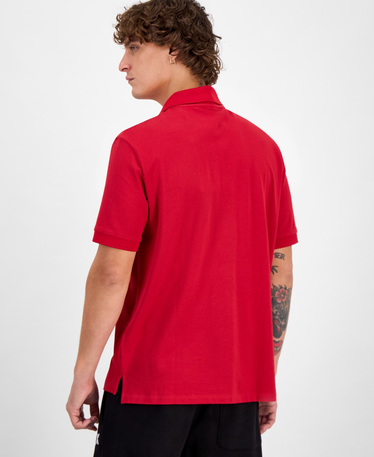 A|X Armani Exchange Men's Lunar New Year Polo Shirt