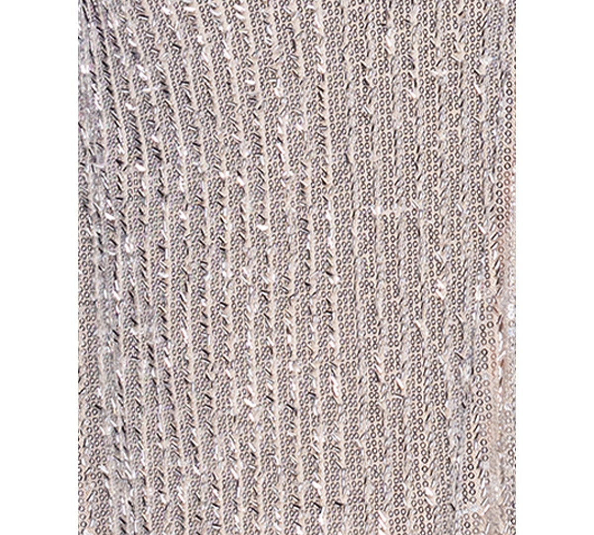 Betsy & Adam Women's Sequined Strapless Gown In Champagne