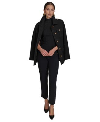 Women's Belted Crepe Jacket