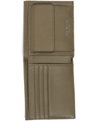 Canvas Olive Leather Wallet 