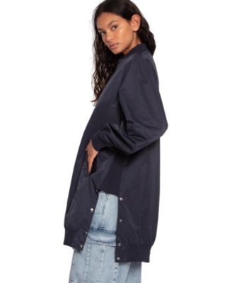 Women's Chasing You Long Bomber Jacket