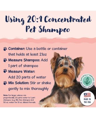 (Professional)Signature GORGEOUS Dog Shampoo Chamomile, Jojoba Oil, Vitamin E and Aloe Vera