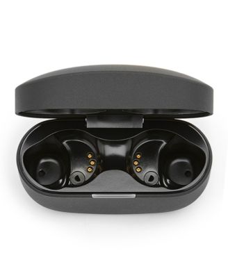 WF-1000XM4 Replacement OEM Charging Case (Black) with Silicone Case Bundle