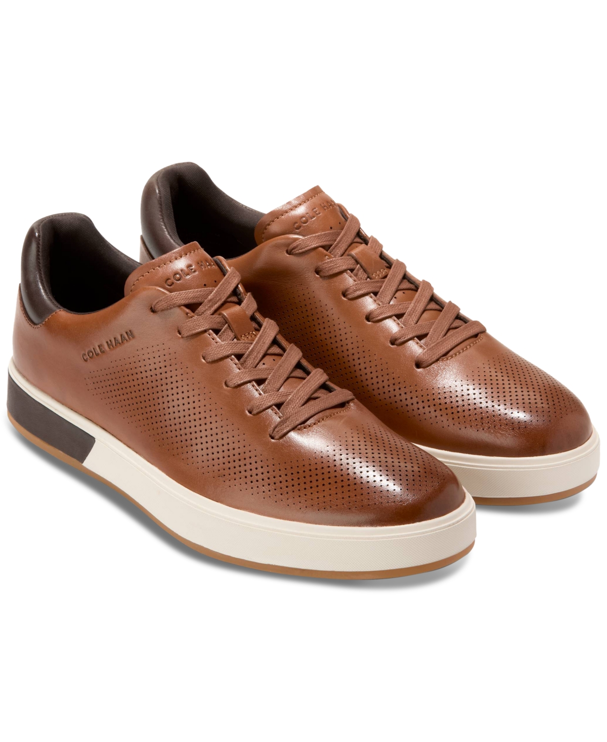 Cole Haan Men's Grandprø Angleace Sneaker In British Tan